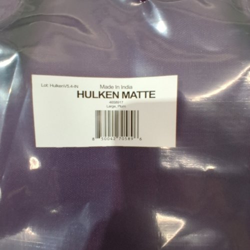 HULKEN LARGE FOLDABLE REUSABLE GROCERY BAG ON WHEELS WITH ZIPPER TOP - 66 LBS MAX - 20" X 16" X 26" - PURPLE image 3