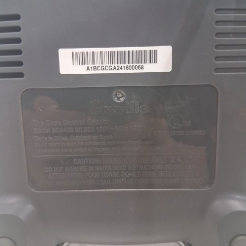 BREVILLE THE DOSE CONTROL COFFEE-GRINDER - SILVER (MODEL: BCG400SIL) image 5