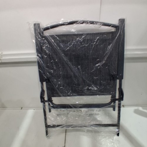 MAINSTAYS PADDED FOLDING CHAIR, LAWN/BEACH CHAIR, 25" X 35.8" - GREY image 4