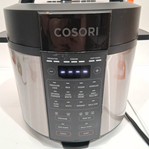 COSORI ELECTRIC 9-IN-1 PRESSURE COOKER WITH 13 PRESETS - 6Q - SILVER (MODEL: CMC-C0601-SCA) image 2