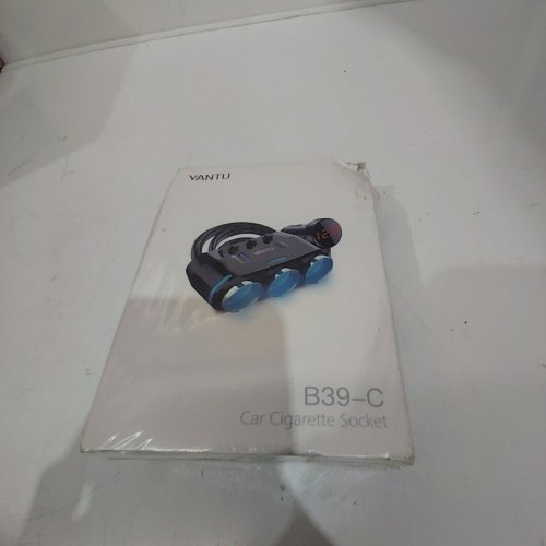 YANTU CAR CIGARETTE LIGHTER ADAPTER - BLACK (MODEL: B39-C) image 2
