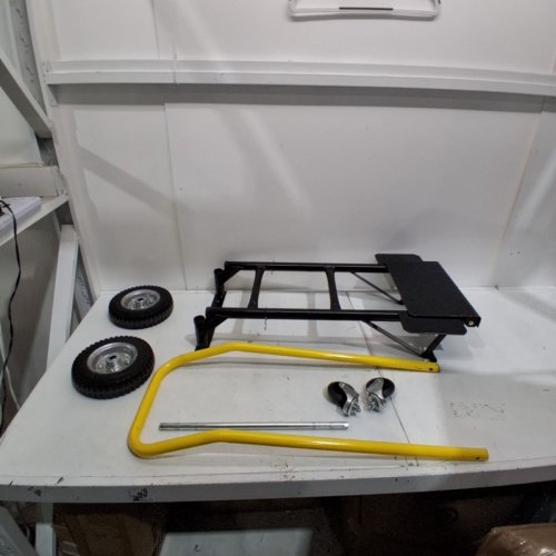 REDSWING 2 IN 1 CONVERTIBLE HAND TRUCK - 330LBS CAP - BLACK/YELLOW (MODEL:15033) image 2