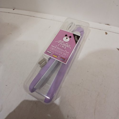 KATARTIZO 2-IN-1 WERDENY MINI CERAMIC HAIR CURLER & STRAIGHTENER - 1/2" BARREL , 6.5" LENGTH - PURPLE image 3