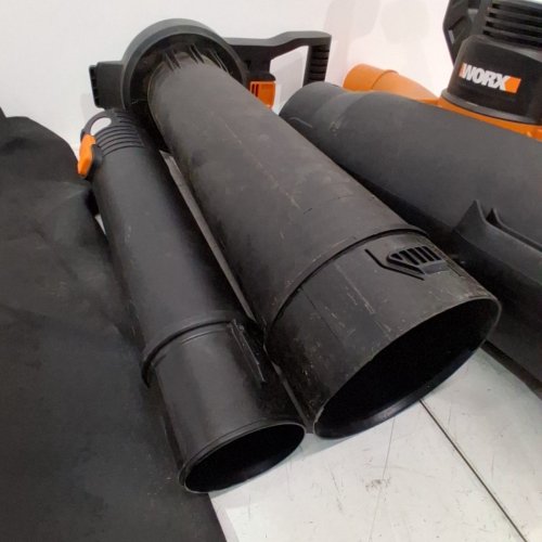 WORX ELECTRIC CODRED BLOWER/VACUUM - 120 V 12A 160/250 MPH 400 CFM - BLACK / ORANGE (MODEL: WG518) image 6