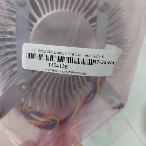 ACER HI.10800.048 CPU HEAT SINK WITH FAN (MODEL: DX4831-01E) image 4