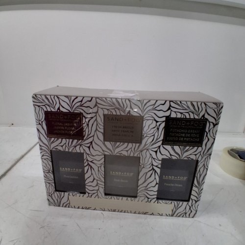 3PC SAND + FOG REED DIFFUSERS- FLORAL JASMINE / FRESH BREEZE / PISTACHIO DREAM - 6OZ/EACH image 4