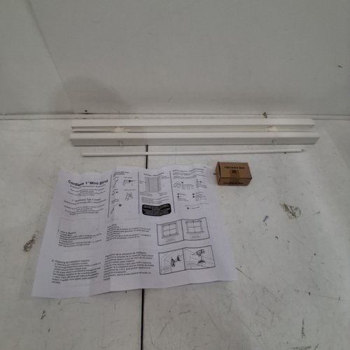 CORDLESS VINYL MINI BLIND - 1" - 27" X 48" - WHITE image 2