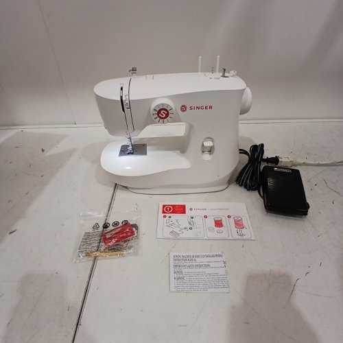 SINGER MECHANICAL SEWING MACHINE, WHITE (MODEL: MX60) image 3