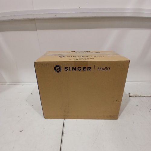 SINGER MECHANICAL SEWING MACHINE, WHITE (MODEL: MX60) image 7
