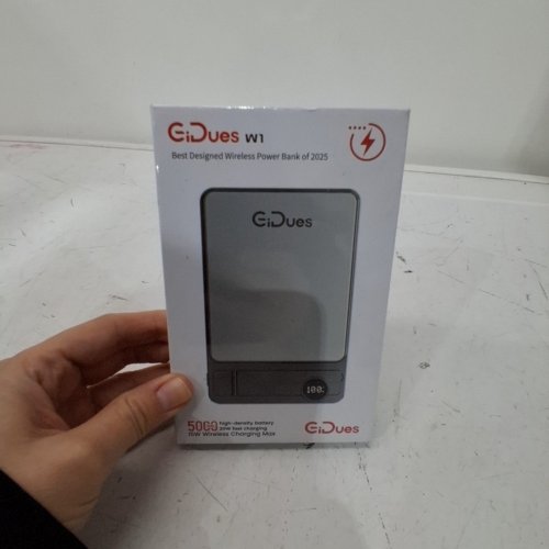 GIDUES WIRELESS POWER BANK - 15W - GREY (MODEL: W1) image 2