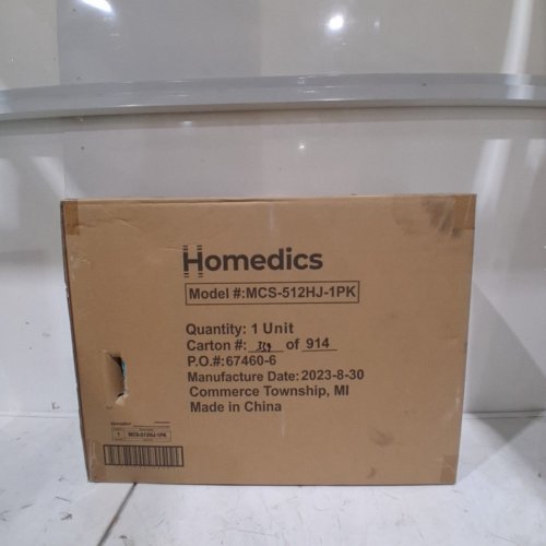 HOMEDICS SHIATSUFLEX MASSAGE CUSHION - GREY (MODEL: MCS-512HJ) image 3