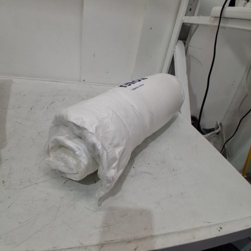 MELLOW COOLING CLOUD DESIGN PUFF PILLOW - KING 20" X 36" - WHITE image 3