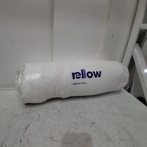 MELLOW COOLING CLOUD DESIGN PUFF PILLOW - KING 20" X 36" - WHITE image 4