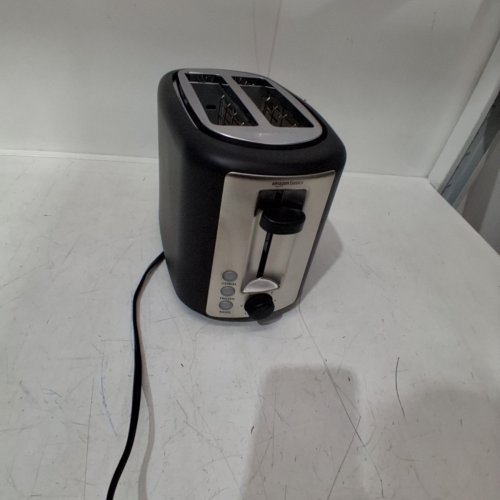 AMAZON BASICS 2-SLICE EXTRA WIDE SLOT TOASTER - BLACK (MODEL: B072P11H8L) image 3