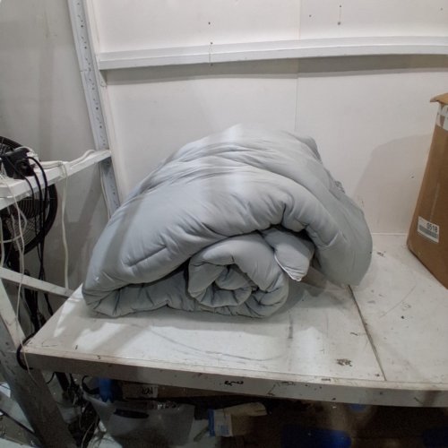 MELLOW MARSHMELLOW COMFORTER WITH OEKO-TEX FABRIC - KING - LIGHT GRAY image 2