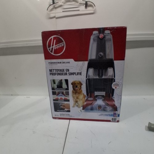 HOOVER POWER SCRUB DELUXE CARPET CLEANER/SHAMPOOER - RED (MODEL: FH50150VCD) image 7