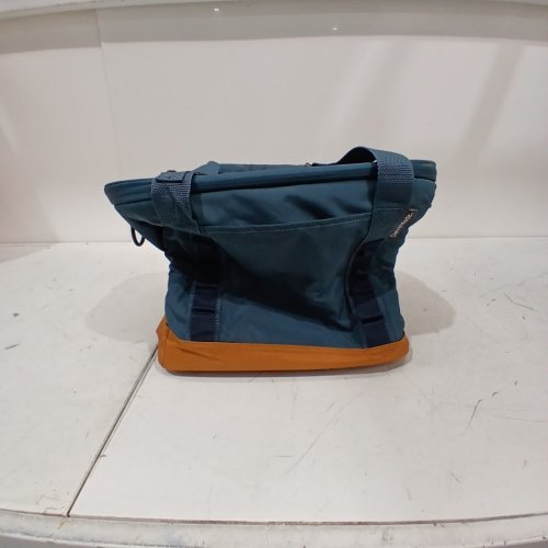 CLEVERMADE TAHOE COLLAPSIBLE SOFT COOLER - 30 CAN - NAVY AND BROWN image 3
