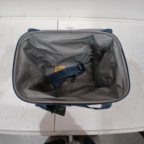 CLEVERMADE TAHOE COLLAPSIBLE SOFT COOLER - 30 CAN - NAVY AND BROWN image 5