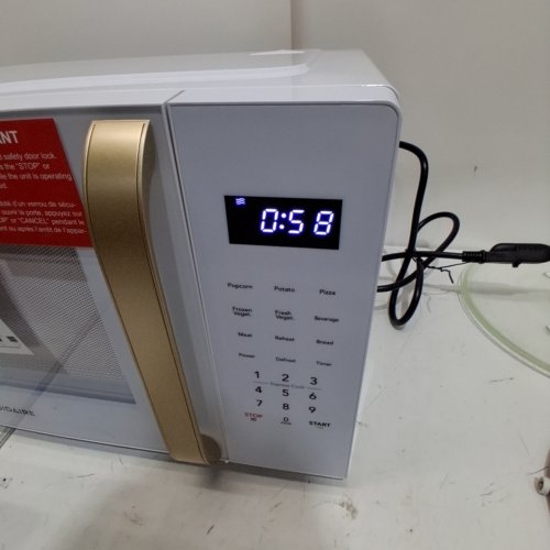 FRIGIDAIRE COUNTERTOP MICROWAVE OVEN - 1.1 CU. FT 900W- WHITE - (MODEL: EMW1154) image 2