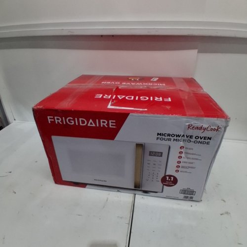 FRIGIDAIRE COUNTERTOP MICROWAVE OVEN - 1.1 CU. FT 900W- WHITE - (MODEL: EMW1154) image 6