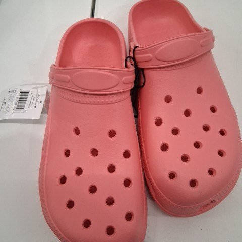 WOMEN'S GEORGE CLOG SHOES - SIZE 10 - PINK image 2
