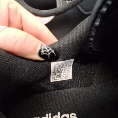 MEN'S ADIDAS BREAKNET SNEAKERS - SIZE 8 - BLACK/WHITE - (STYLE: 1962010) image 5