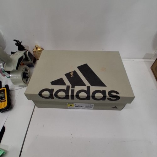 MEN'S ADIDAS BREAKNET SNEAKERS - SIZE 8 - BLACK/WHITE - (STYLE: 1962010) image 6