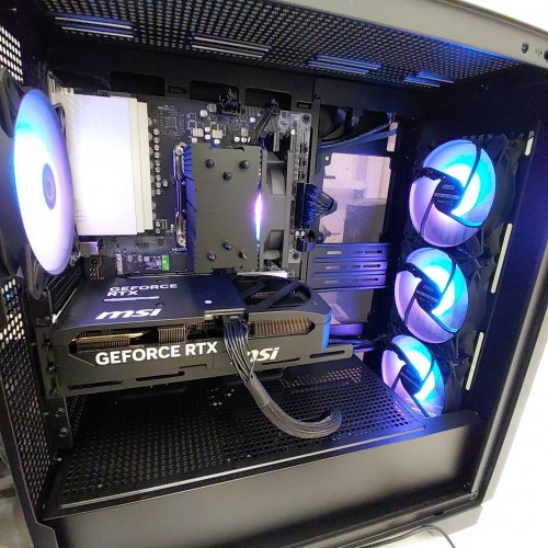 MSI AEGIS Z2 GAMING DESKTOP - AMD RYZEN 7 8700F GEFORCE RTX 5070 32GB RAM 1TB SSD WINDOWS 11 HOME (MODEL: AEGIS Z2 A8NVP-1447US) image 8