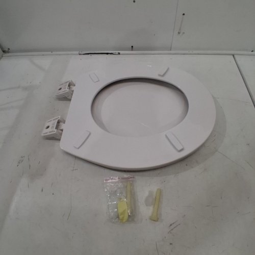 CENTOCO ROUND CENTOCORE MOLDED HEAVY DUTY TOILET SEAT - 17" - WHITE (MODEL: DS700-001) image 2