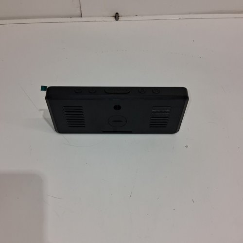 LED DIGITAL ALARM CLOCK - BLACK/MIRROR image 4