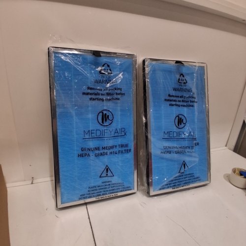 2PK MEDIFY AIR MA-112 3-IN-1 GENIUNE REPLACEMENT FILTER W/ PRE-FILTER, TRUE HEPA H14 & ACTIVATED CARBON FOR 99.99% REMOVAL - FOR SMOKE, ALLERGENS, DUST, ODORS, POLLEN & PET DANDER - LASTS 4-5 MONTHS/3000 HOURS - (MODEL: ‎MA-112UR-1) image 2