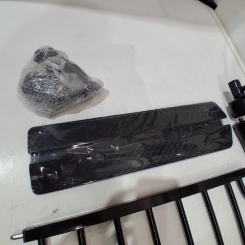 EXTRA WIDE PRESSURE OR HARDWARE MOUNT SAFETY GATE - 57.5"-65.7" WIDE - BLACK (MODEL: W046) image 3