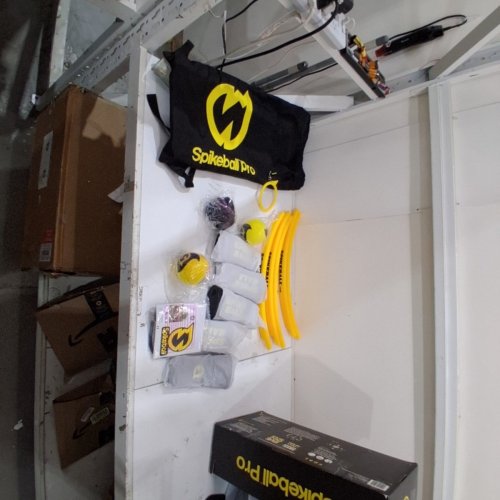 SPIKEBALL PRO KIT TOURNAMENT EDITION WITH STRONGER PLAYING NET NEW BALLS DESINGED TO ADD SPIN, WITH BALL PUMP AND BALL SIZE GAUGE (MODEL: S-PRO-001) image 2