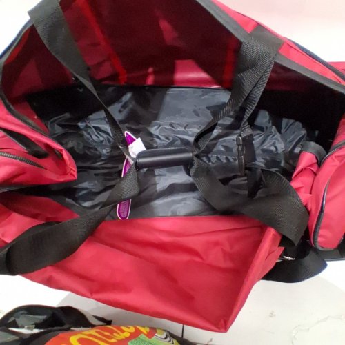 ROCKLAND LUGGAGE ROLLING DUFFLE BAG - 40" - RED (MODEL: PRD340) image 3