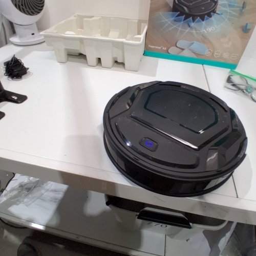 LEFANT 2200PA STRONG SUCTION ROBOT VACUUM WITH 120MINS RUNTIME, SELF-CHARGING, 4 CLEANING MODES & WIFI/APP/ALEXA COMPATIBILITY - BLACK (MODEL: M210P) image 3