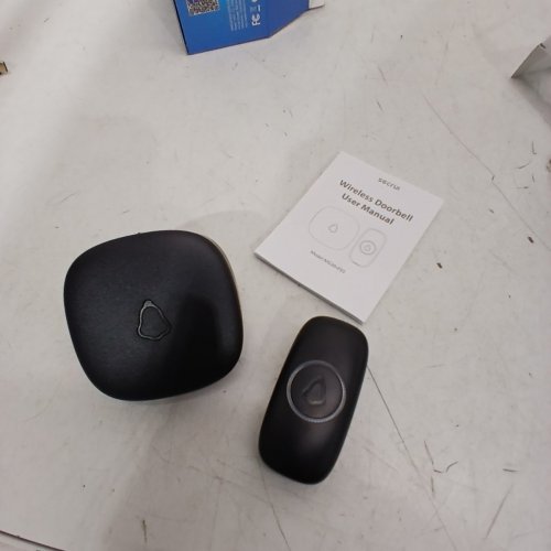 SECRUI WIRELESS DOORBELL - 1,000FT RANGE 58 CHIMES WATERPROOF - BLACK (MODEL: M520+F55) image 2