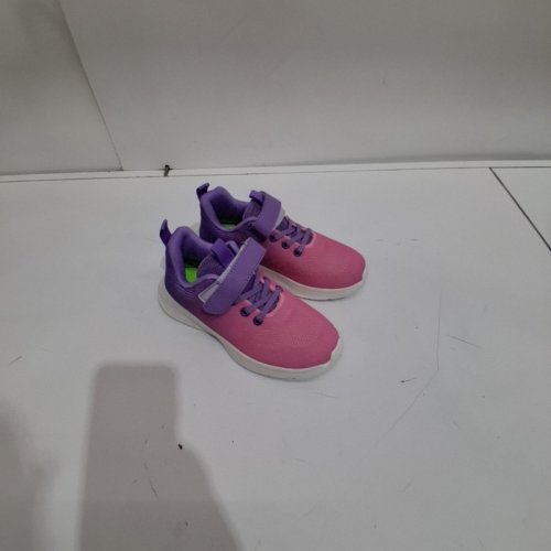 GIRL'S ATHLETIC SNEAKERS - SIZE 2 - PINK/PURPLE image 3