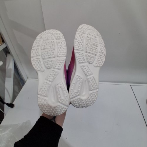 GIRL'S ATHLETIC SNEAKERS - SIZE 2 - PINK/PURPLE image 5