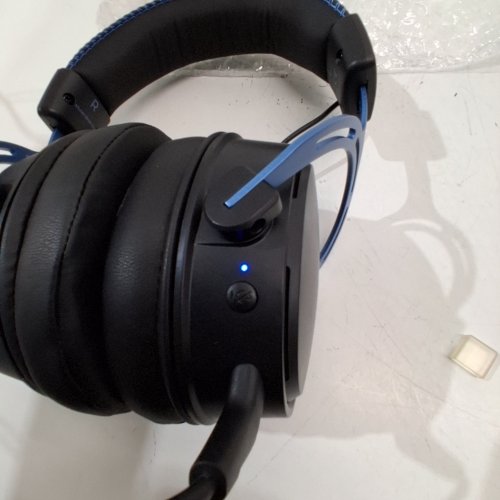 MPOW AIR WIRELESS GAMING HEADSET WITH NOISE CANCELLING MIC - 17HR PLAYTIME - BLACK/BLUE (MODEL: BH415A) image 3