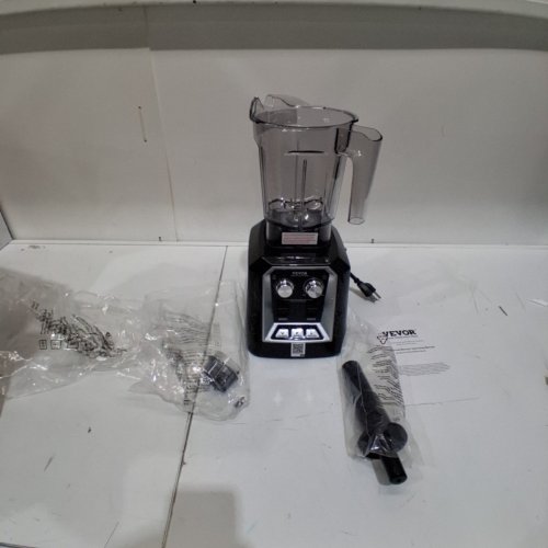 PROFESSIONAL COMMERCIAL COUNTERTOP BLENDER - 68OZ - BLACK/SILVER (MODEL: HS-210D-US/HS-210D-EU)) image 4