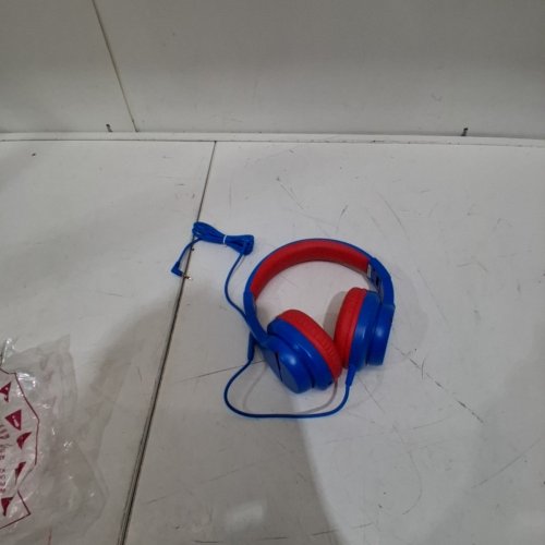 ICLEVER KIDS HEADPHONES WITH MIC WITH 85DB/94DB LIMITED VOLUME- RED/BLUE (MODEL: IC-HS19) image 3