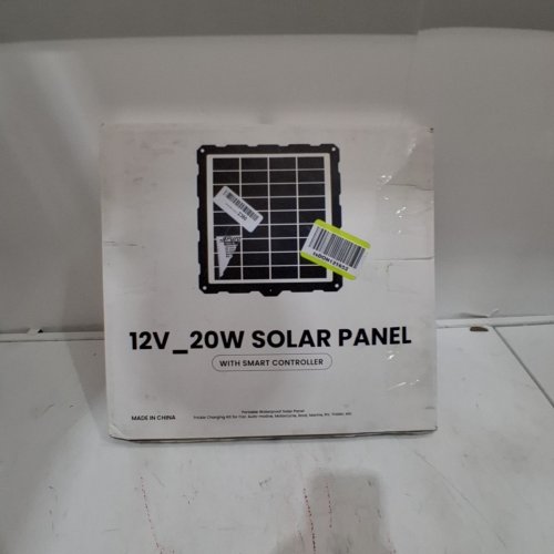 POWOXI UPGRADED BATTERY CHARGING KIT FOR CAR, MARINE, MOTORCYCLE OR RV SOLAR PANEL - 16", 18V, 20W - BLACK (MODEL: PW-SL-M20W) image 4