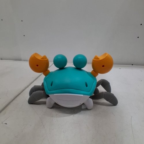 TODDLER INDUCTION ELECTRIC CRAWLING AND SINGING CRAB TOY - 3+- BLUE /YELLOW image 3