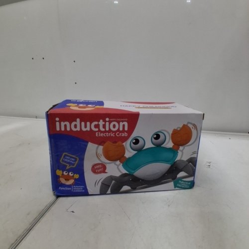 TODDLER INDUCTION ELECTRIC CRAWLING AND SINGING CRAB TOY - 3+- BLUE /YELLOW image 4
