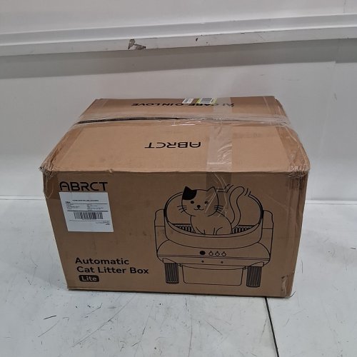 ABRCT AUTOMATIC SELF CLEANING LITTER BOX - WHITE/GREY (MODEL: CT-LBWXY) image 7