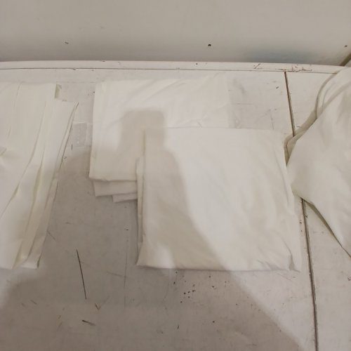4pc MELLOW COOLING BEDSHEET SET - KING - WHITE image 3