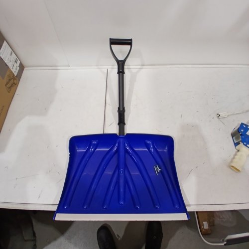 SNOW SHOVEL WITH ASSIST HANDLE - 18" - BLUE/BLACK image 2