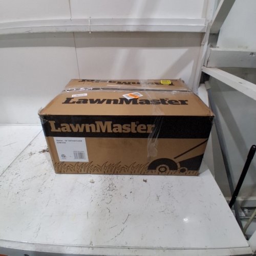 LAWNMASTER ELECTRIC DETHATCHER & SCARIFIER WITH 12GAL COLLECTION BAG - 16" / 13AMP - BLACK/ORANGE (MODEL: GVB1316) image 6