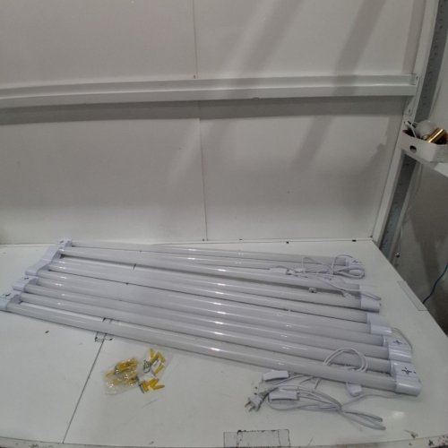 5PK DOUBLE BARREL SHOP LED LIGHT BARS - 4FT -WHITE image 3