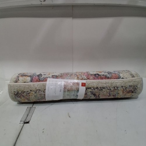 CLARA AREA RUG - 2FT5" X 10FT6" - IVORY CHARCOAL (STYLE: CLA-01) image 3